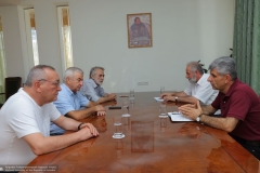 Ազգային ժողովի նախագահ Դավիթ Իշխանյանը հանդիպել է ԱԺ նախկին նախագահների հետ