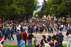 Երթ Ստեփանակերտում` նվիրված Հայաստանի առաջին Հանրապետության օրվան