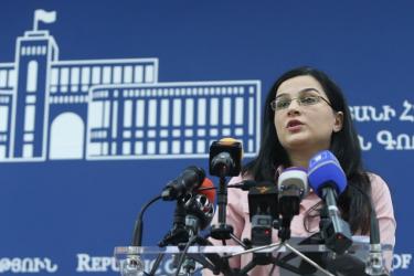 Հայաստանի համար ընդունելի չեն ղարաբաղյան կարգավորման փուլային տարբերակ ենթադրող առաջարկները. ԱԳՆ խոսնակ