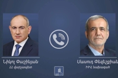 Վարչապետ Փաշինյանը հեռախոսազրույց է ունեցել Մասուդ Փեզեշքիանի հետ