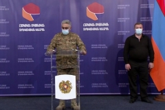 ՀՀ ՊՆ ներկայացուցիչ Արծրուն Հովհաննիսյանի և Արիության մեդալով հետմահու պարգեվատրված Ալբերտ Հովհաննիսյանի հոր`Արտակ Հովհաննիսյանի ճեպազրույցը