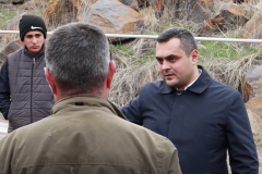 Սիսիան համայնքի ղեկավար Հովսեփ Առաքելյանն աշխատանքային այցով Իշխանասար բնակավայրում էր