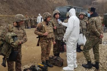 Մարտական հերթափոխի մեկնող զինծառայողները պարտադիր բժշկական զննում են անցնում․ ՀՀ ՊՆ