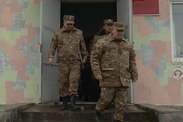 ՀՀ զինված ուժերի գլխավոր շտաբի պետն այցելել է զորամասեր