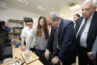 Վարչապետը ծանոթացել է Հայաստանի ազգային պոլիտեխնիկական համալսարանի ուսումնական գործընթացին