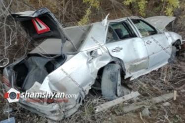 Mercedes-ի վարորդը տապալել է հայ-իրանական սահմանի փշալարն ու հայտնվել հակառակ կողմում. կա վիրավոր