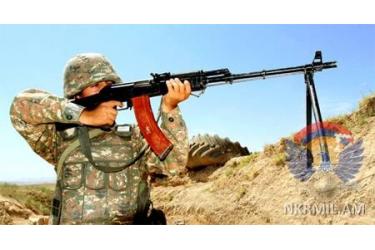 Ադրբեջանն Արցախի դիրքապահների ուղղությամբ մեկ շաբաթում արձակել է ավելի քան 2300 կրակոց