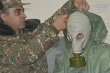 5-րդ զորամիավորումում ցուցադրական պարապմունք է եղել