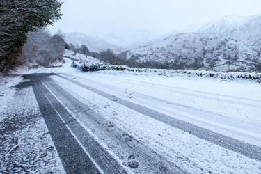 Սարավան-«Զանգեր» հատվածում տեղ-տեղ առկա է մերկասառույց