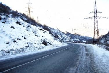 ՀՀ տարածքում ավտոճանապարհները հիմնականում անցանելի են