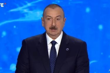 Արցախը Ադրբեջան է և վերջ. Ալիևի ելույթը (տեսանյութ)