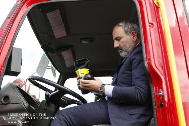 Ճապոնիան ՀՀ-ին տրամադրել է հրշեջ մեքենաների նոր խմբաքանակ. Լուսանկարներ