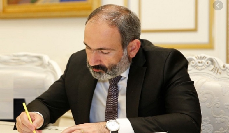 Վարչապետն աշխատանքից ազատել է արարողակարգի բաժնի պետին