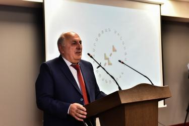 Սամվել Ալեքսանյանի ելույթը «Սյունյաց երկիր» թերթի՝ Մորուս Հասրաթյանին նվիրված հատուկ համարի շնորհանդեսում 